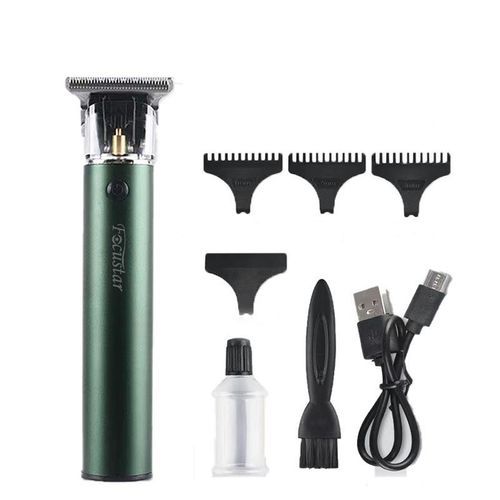 product_image_name-Generic-Hair Clipper Hair Trimmer Shaving Machine - Green - Green-1