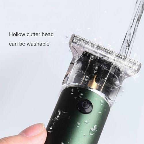 product_image_name-Generic-Hair Clipper Hair Trimmer Shaving Machine - Green - Green-5