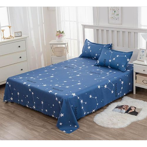 Generic 3pcs Sheet & Pillowcase Sets,  220*230cm Sheet,  45 * 76 cm Pillowcase