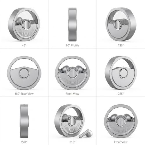 Generic TWS ENC-01Pro Wireless Earbuds - Grey - image 3