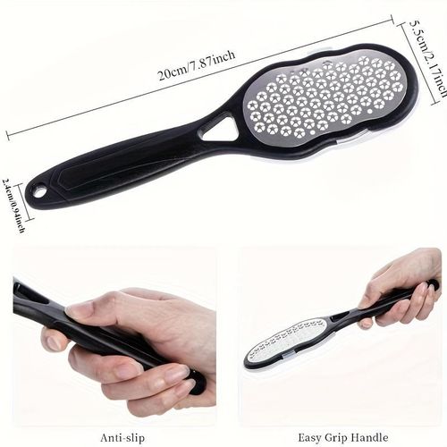 None Professional Stainless Steel Foot File with Coarse