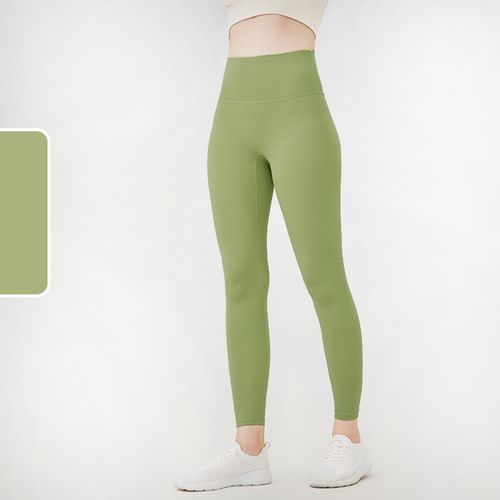 Shop Generic Yoga Leggings Women Sports Pants Tights Seamless Sport Female  Gym Leggings Workout Fitness Pants Athletic Wear(#Avocado Green) Online