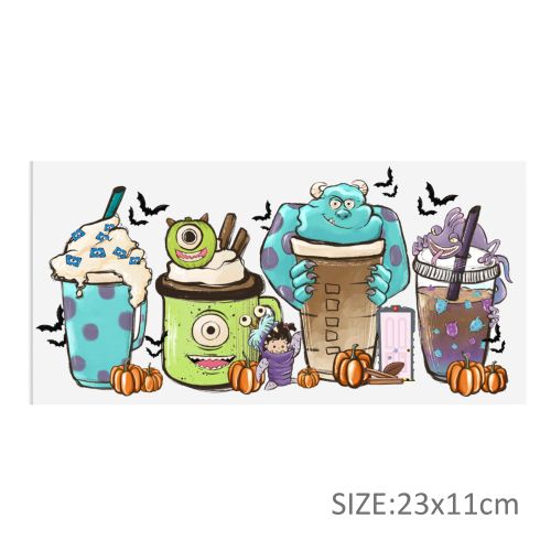 The Nightmare before Christmas UV DTF Stickers For Glass Cup