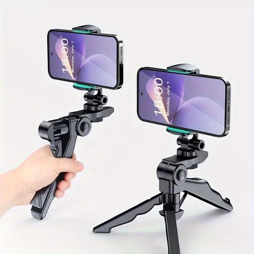 product_image_name-Generic-1-pack 360° rotating anti-shake mobile phone holder, suitable for live streaming/photography-3