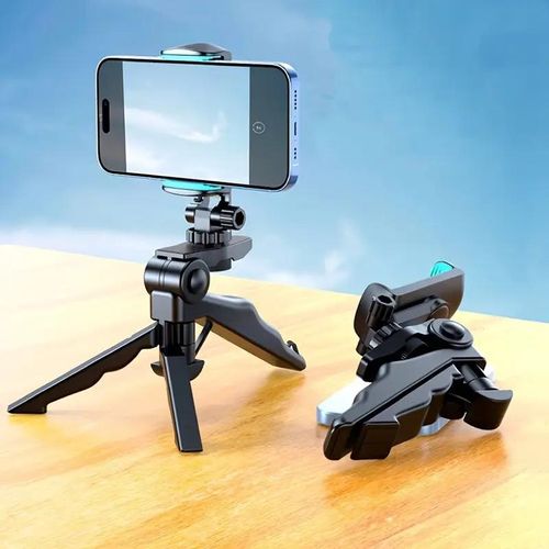 product_image_name-Generic-1-pack 360° rotating anti-shake mobile phone holder, suitable for live streaming/photography-4
