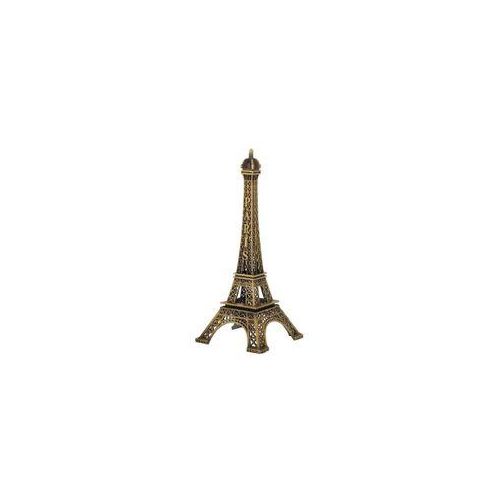 Generic Retro Alloy Bronze Tone Paris Eiffel Tower Figurine Statue Model 18cm