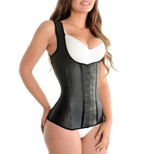 Shop Generic Fajas Colombianas Reductoras Slimming Sheath Woman Flat Belly  Sexy Lingerie Belt Corset Waist Trainer Body Shaper Online