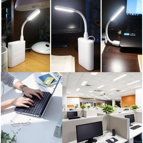 Generic mini usb lamp 4 pieces set, low power, power bank camping tent light，student hostel study light - image 2