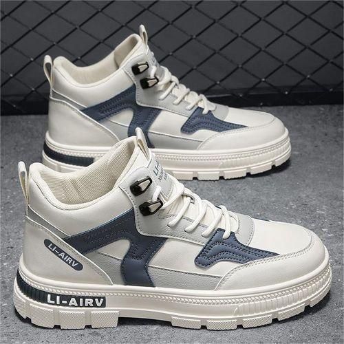 product_image_name-Fashion-Martin Boots For Outdoor Sports, Non-slip And Wear-resistant, Thick Sole - Multicolour - EU 44-1