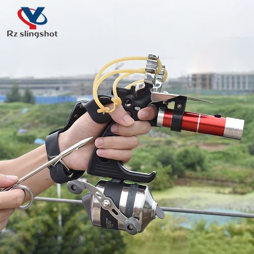 Shop Generic Laser Fishing Slingshot Set High Precision Hunting&Fishing  Online