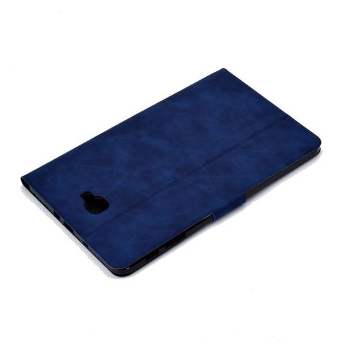 Generic For Samsung Galaxy Tab A 10.1 (2016) T580/T585 Leather Case(Blue) - image 8