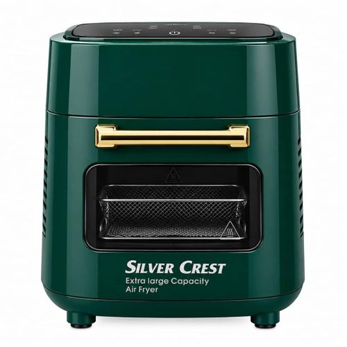 SILVER CREST Air Fryer with Viewing Window - Green