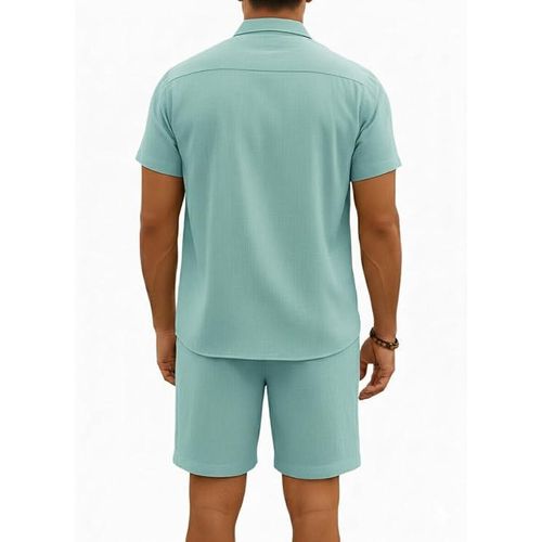 product_image_name-COOFENRISY-2 Piece Short Sleeve Shirts and Shorts-4