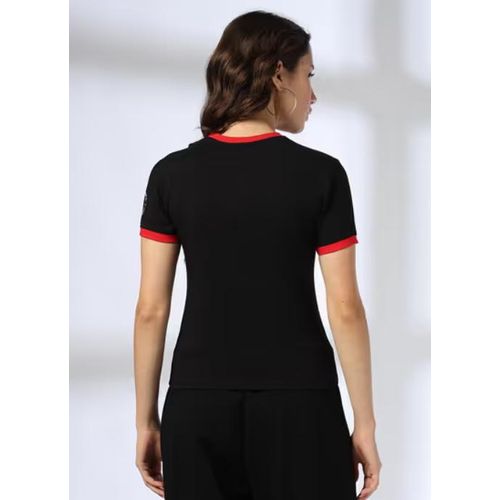 product_image_name-Generic-Fashion Casual Basic Top - Black/Red-3