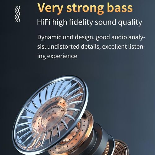 Generic Bluetooth 5.1 TWS Digital Display Wireless Earphone with Charging Box - image 5