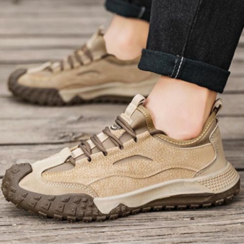 product_image_name-VANHUHU-Men's Breathable Sneakers Sports Running Casual Shoes Brown-2