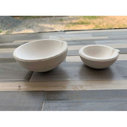 product_image_name-Rak Ceramics-Ceramic Crucible Bowl, 4 Pcs Quartz Melting Dishes Pot for Melting Casting Refining Gold Silver Brass Alloy, 100g-6