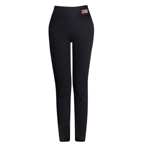 Shop Generic 2x Women Winter Fleece Lined Leggings Pants Black Thick Warm  Soft Online