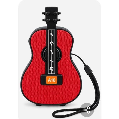AD Portable Guitar Bluetooth Speaker  Player - Multicolour - image 2