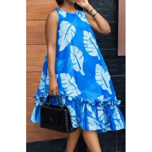 product_image_name-Gira-Multi o neck sleeveless geometric pattern printed dress -1