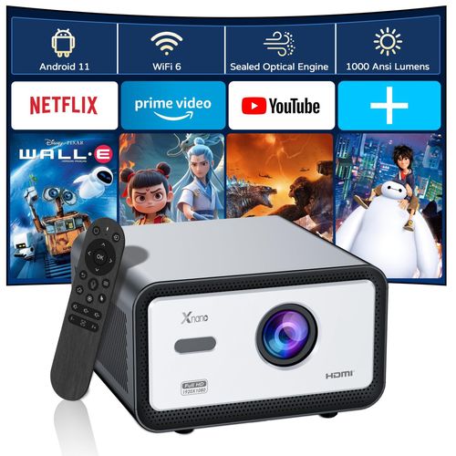 product_image_name-Nano-Android 11 Full HD  Projector  - 1000 Ansi-1