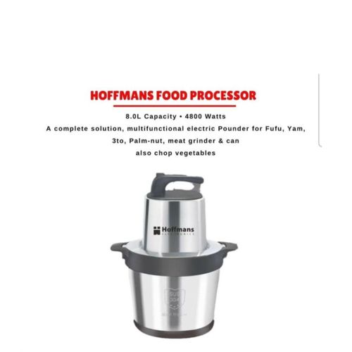 Generic High Quality Powerful  Multifunction Electric Fufu Pounding/Meat Grinder Machine -8L - image 3