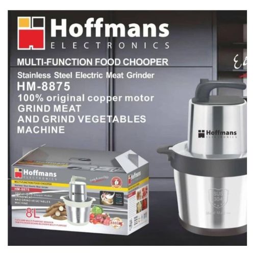 Generic High Quality Powerful  Multifunction Electric Fufu Pounding/Meat Grinder Machine -8L - image 7