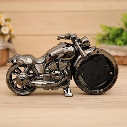 product_image_name-Generic-Vintage Alarm Clock Motorcycle Model Creative Desktop Clock Funny Multi-Purpose Bedside Office Clock Home Desktop Decoration Children Friends Gift-5