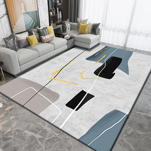 product_image_name-Genetic-Big size Modern House Floor Carpet for Living Room Anti-slip Mats 1.4*2m -Multi-1