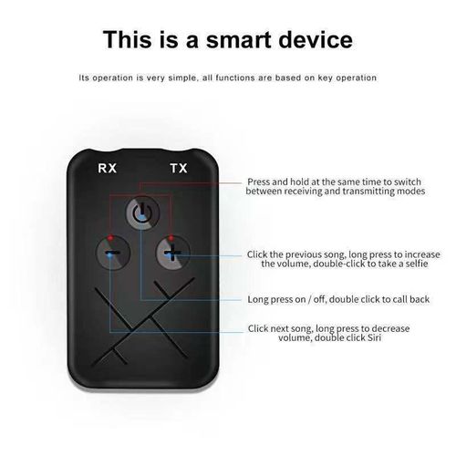 Generic Bluetooth receiver-transmitter dual-purpose 3.5mm 5.0 audio transmission adapter - image 3