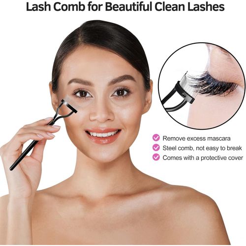 Generic 17-Piece Complete Deluxe Eye Makeup Tool Set – All-in-one eyelash curler and eye makeup tool. - image 5