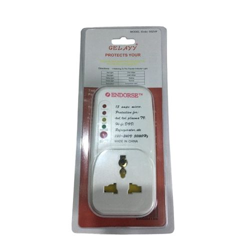 product_image_name-White Label-Surge Protectors Electrical Guard Voltage Protector Fridge TV Computer Laptop 13 Amps - White-1