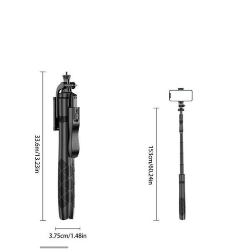 Generic 3-in-1 Multifunctional Selfie Stick Tripod - image 2