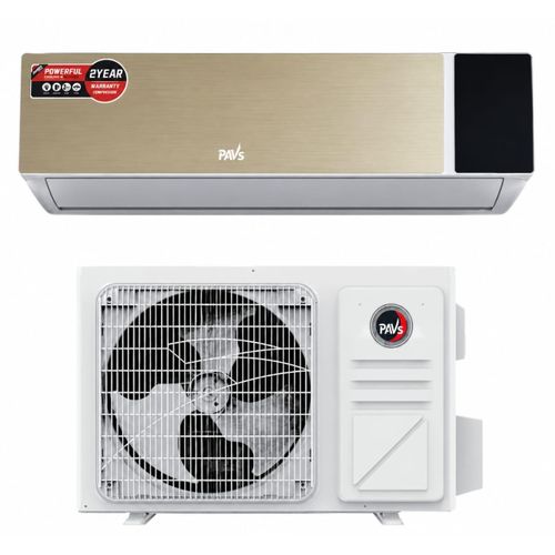 Generic PAVs 1.5HP (12,000 BTU) Split Air Conditioner – SSC-12K, Gold Panel