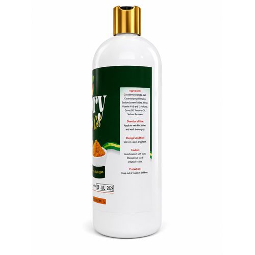 Glory Vitamin A, D & E Shower Gel - Carrot & Turmeric –1000ml - image 3