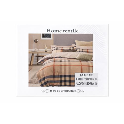 product_image_name-Generic-Elegant Bedsheets Double-size 1 Bedsheet 2 pillow cases -Multi-1