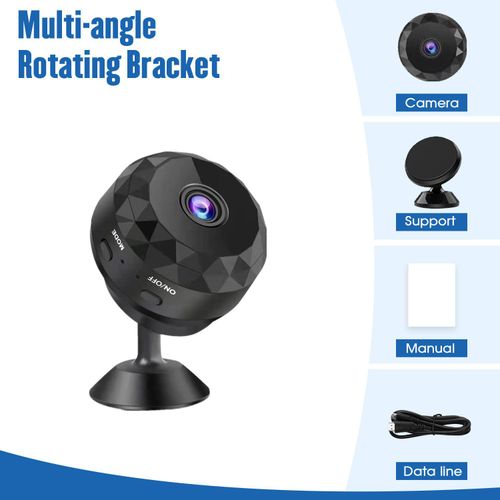 Generic Mini WiFi security camera, portable hidden su-rveillance camera - image 7