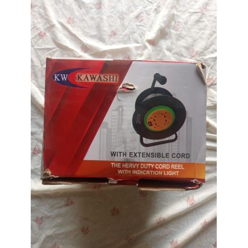 product_image_name-Generic-Heavy Duty Cord Reel Extension Board,25Meters(Yellow/Black)-2