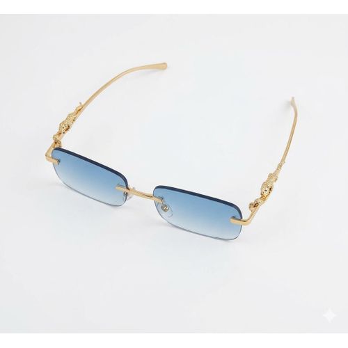 product_image_name-Generic-rimless rectangular sunglasses-1