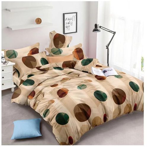 White Label Stripped Queen Size Bedding Set - 4 Pieces Multicolor - image 2