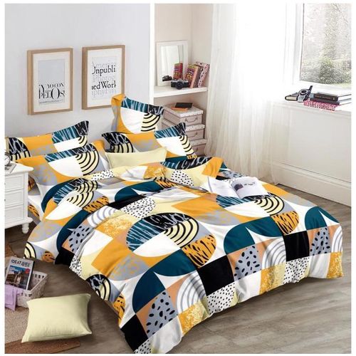 White Label Stripped Queen Size Bedding Set - 4 Pieces Multicolor - image 4