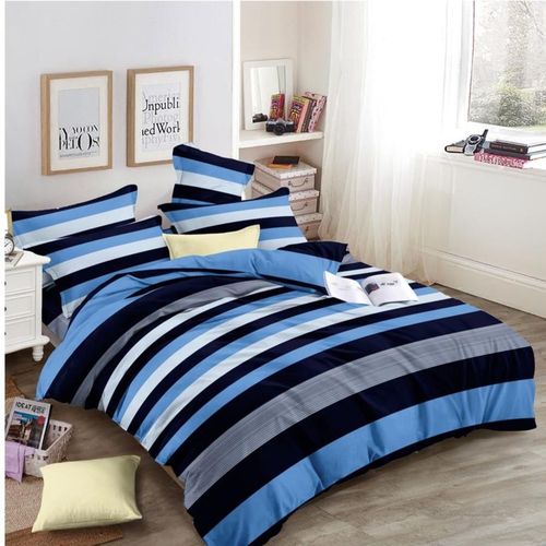 White Label Stripped Queen Size Bedding Set - 4 Pieces Multicolor - image 5