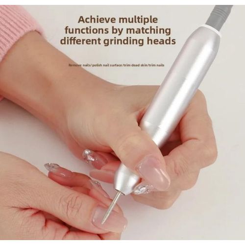 AD Professional Portable Nail Drill - Multicolour