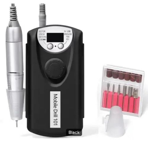 AD Professional Portable Nail Drill - Multicolour - image 2