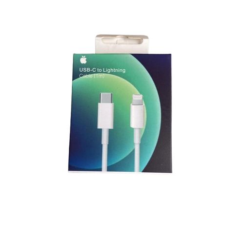 Generic TYPE-C to Iphone 1M Data Cable iPhone Phone Fast Charging Cable - White - image 4