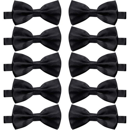 product_image_name-Silk Fabrics-10 pieces of Bowtie for formal, weddings and all active event-1