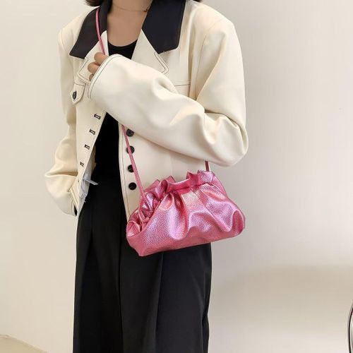 product_image_name-Fashion-Women Crossbody Bag Leather HandBag For Ladies Clutch Pink-3