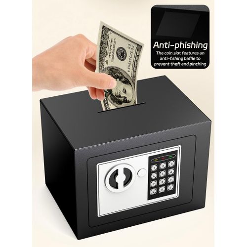 Generic Steel Electronic Code Small Household Safe Coin-operated - image 4