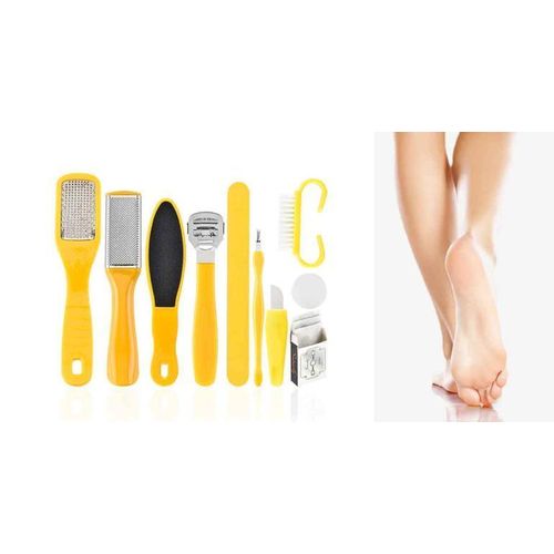 Generic 10pcs Professional Pedicure Tool Kit – Complete At-Home Feet Care Set - image 2
