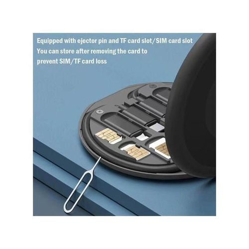 Generic 60W Multifunction Fast Charging Data Cable Set - Black - image 6